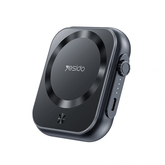 Benks Power bank 5000mAh YP59 3 in 1 - Type C - magnetic, induction 15W black Benks Power bank 5000mAh YP59 3 in 1 - Type C - magnetic, induction 15W black