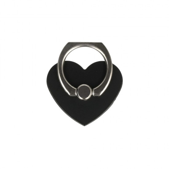 Ring Holder HEART - Black