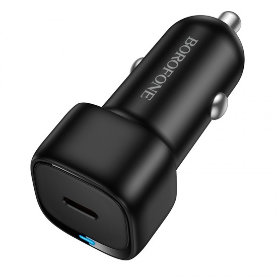 Borofone Car charger BZ34A Cloud - Type C - PD 20W black Borofone Car charger BZ34A Cloud - Type C - PD 20W black