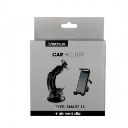Car Holder VENNUS - SMART 11 /air vent and windshield mount/ Car Holder VENNUS - SMART 11 /air vent and windshield mount/