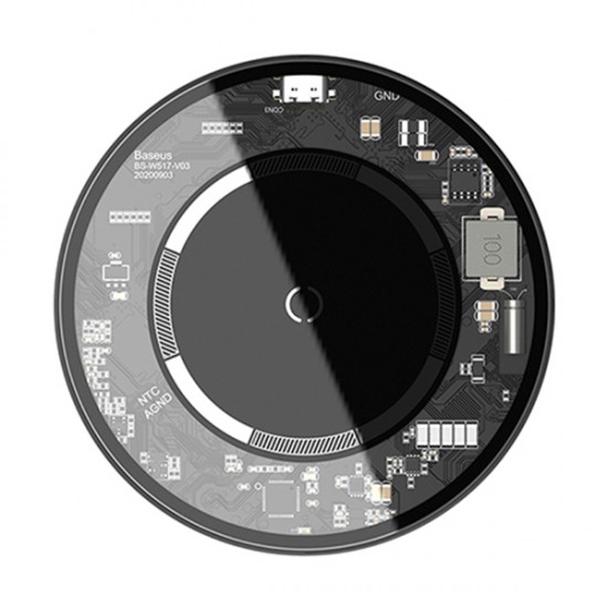 Baseus Induction Charger SIMPLE Magnetic Type C (WXJK-E02) Transparent