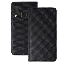 Smart Book MAGNET Case for SAMSUNG GALAXY A20E BLACK