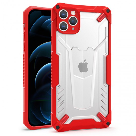 Tel Protect Hybrid Case for Samsung Galaxy S21 Red Tel Protect Hybrid Case for Samsung Galaxy S21 Red