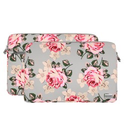 Wonder Sleeve Laptop 15-16 inches grey and roses Wonder Sleeve Laptop 15-16 inches grey and roses