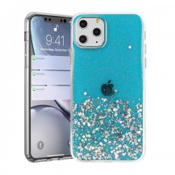 Brilliant Clear Case for Iphone 13 Pro Blue Brilliant Clear Case for Iphone 13 Pro Blue