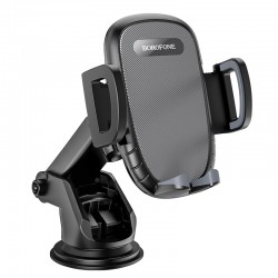 Borofone Car holder BH53 Windy with windshield mount black Borofone Car holder BH53 Windy with windshield mount black