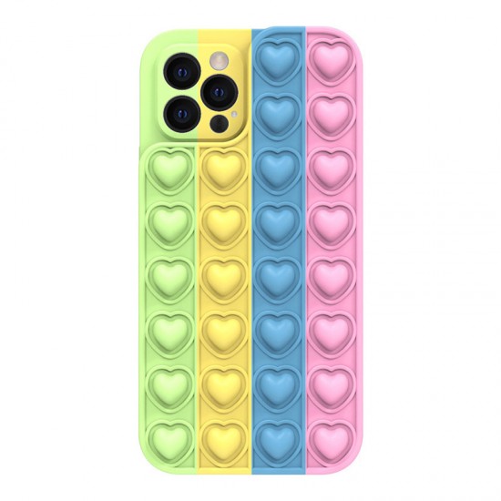 Heart Pop It Case for Iphone 13 Pro color 4 Heart Pop It Case for Iphone 13 Pro color 4