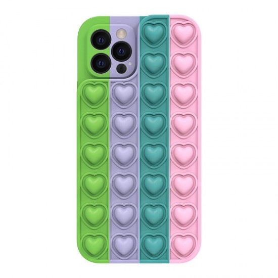 Heart Pop It Case for Samsung Galaxy A22 4G/M22 4G color 5 Heart Pop It Case for Samsung Galaxy A22 4G/M22 4G color 5