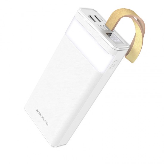 Borofone Power Bank 20000mAh BJ18 Coolmy - 2xUSB - white