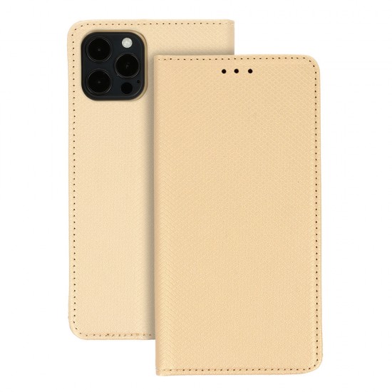 Telone Smart Book MAGNET Case for XIAOMI 12 PRO GOLD Telone Smart Book MAGNET Case for XIAOMI 12 PRO GOLD