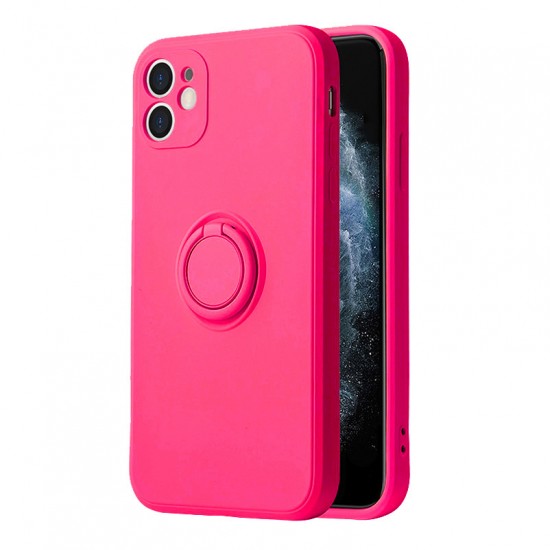 Vennus Silicone Ring for Iphone 12 Pink