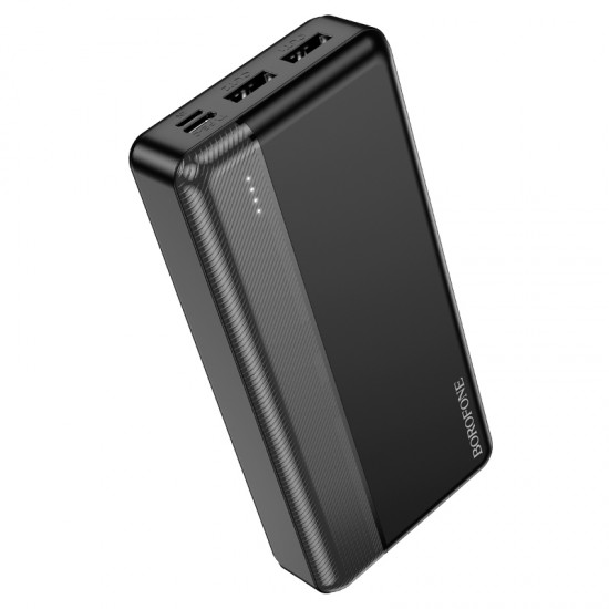 Borofone Power Bank 20000mAh BJ24A - 2xUSB - black