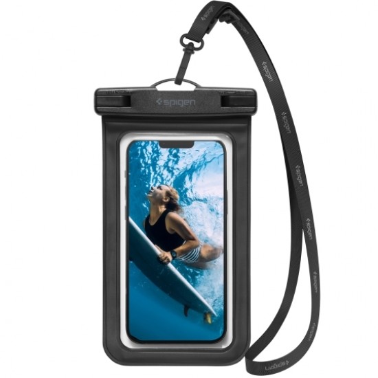 Case SPIGEN A601 Universal AMP04525 Waterproof Case - Black Case SPIGEN A601 Universal AMP04525 Waterproof Case - Black