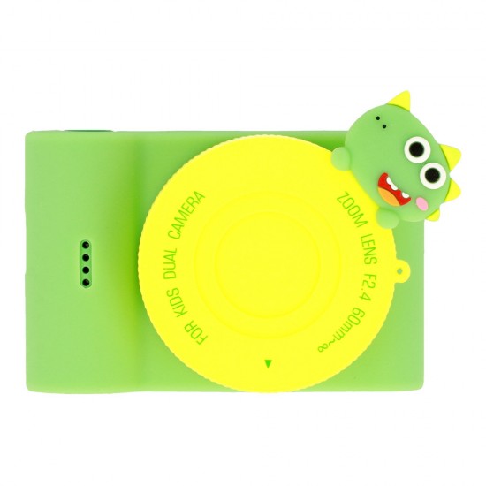 Digital camera for children C5 48Mpix, touchscreen, WiFi Dinosaur