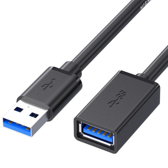 Extension cable - USB to USB 3.0 - 2 metres black