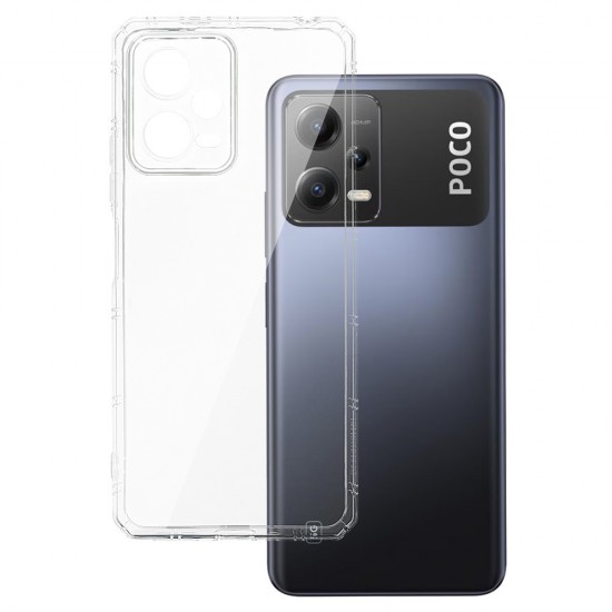 Armor Antishock Case for Xiaomi Redmi Note 12 5G/Poco X5 transparent