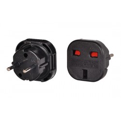 Charger Adapter - England-Poland - Black Charger Adapter - England-Poland - Black