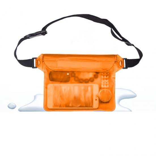 Waterproof pouch - Type 3 orange