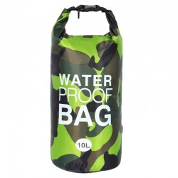 Waterproof Dry Bag Type 1 10L green camouflage