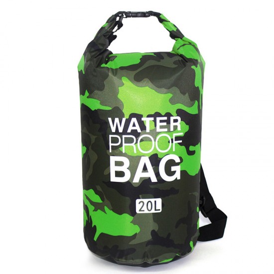 Waterproof Dry Bag Type 1 20L green camouflage Waterproof Dry Bag Type 1 20L green camouflage