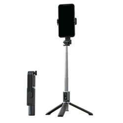 Selfie Stick MINI - with detachable bluetooth remote control and tripod - P40S BLACK Selfie Stick MINI - with detachable bluetooth remote control and tripod - P40S BLACK