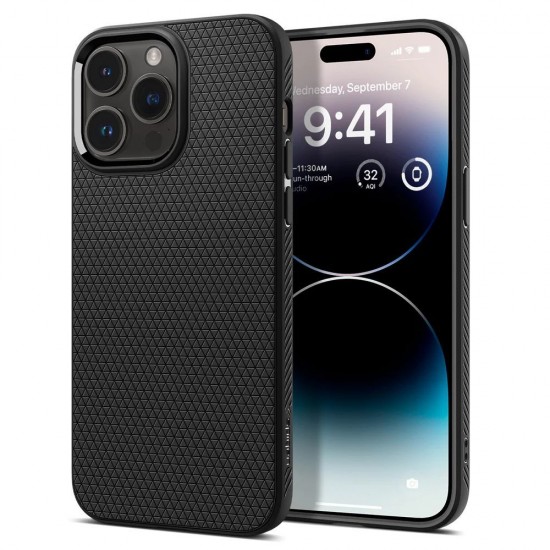 Case SPIGEN Liquid Air ACS06704 do Iphone 15 Pro - Matte Black