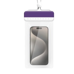 Waterproof Case - Type 3 purple-white (230x118 mm) Waterproof Case - Type 3 purple-white (230x118 mm)