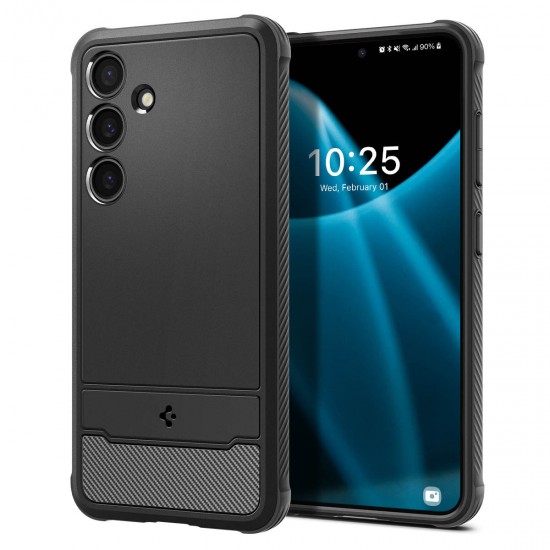 Case SPIGEN Rugged Armor ACS07346 for Samsung Galaxy S24 - Matte Black Case SPIGEN Rugged Armor ACS07346 for Samsung Galaxy S24 - Matte Black