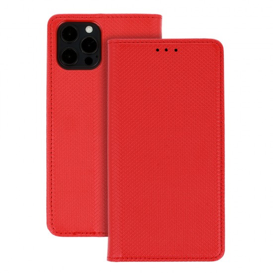 Smart Book MAGNET Case for XIAOMI REDMI NOTE 13 5G RED