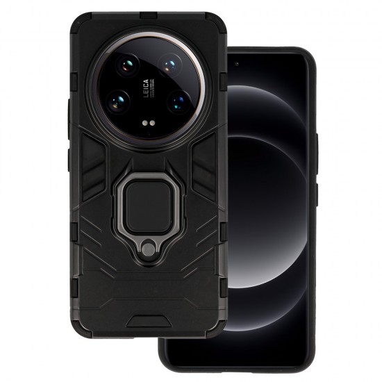 Ring Armor Case for Xiaomi 14 Ultra Black