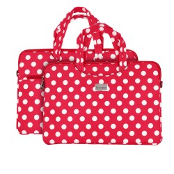 Wonder Briefcase Laptop 13-14 inches red polka-dot Wonder Briefcase Laptop 13-14 inches red polka-dot