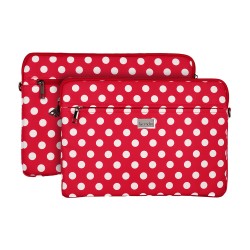 Wonder Sleeve Laptop 15-16 inches red polka-dot Wonder Sleeve Laptop 15-16 inches red polka-dot