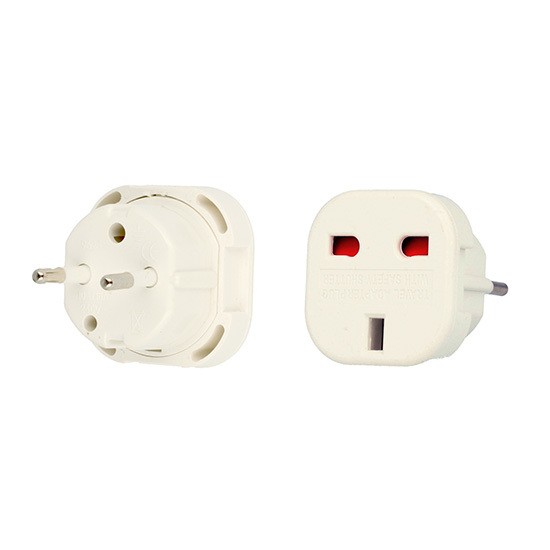 Charger Adapter - England-Poland - White Charger Adapter - England-Poland - White
