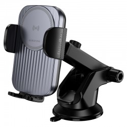 Borofone Car holder BH222 Leading with induction charging to windshield black