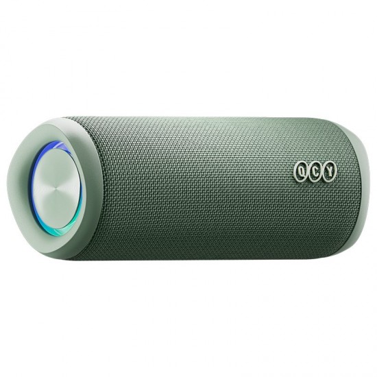 QCY SP7 Green - Portable Bluetooth Speaker w Stereo Sound 40W, Mic for Calls, RGB Light Show QCY SP7 Green - Portable Bluetooth Speaker w Stereo Sound 40W, Mic for Calls, RGB Light Show