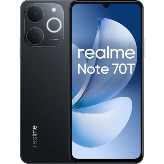 REALME NOTE 70T 128GB ROM/4GB RAM OBSIDIAN BLACK EU REALME NOTE 70T 128GB ROM/4GB RAM OBSIDIAN BLACK EU