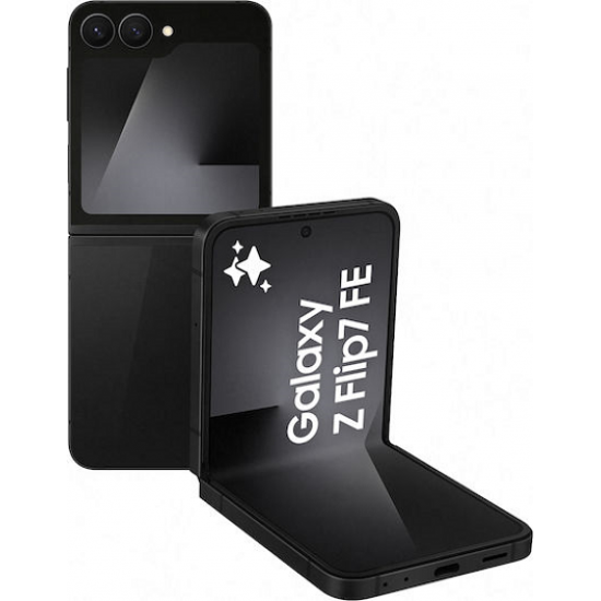 SAMSUNG GALAXY Z FLIP 7 FE SM-F761B 128GB ROM/8GB RAM BLACK EU SAMSUNG GALAXY Z FLIP 7 FE SM-F761B 128GB ROM/8GB RAM BLACK EU