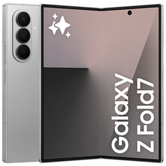 SAMSUNG GALAXY Z FOLD 7 5G SM-F966B/DS 256GB ROM/12GB RAM SILVER SHADOW EU