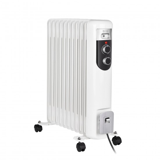 Ηλεκτρικό καλοριφέρ λαδιού 2500W, 11 πτερύγια Teesa Ηλεκτρικό καλοριφέρ λαδιού 2500W, 11 πτερύγια Teesa