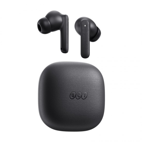 QCY Buds Grey (QT43) - Noise Reduction Clear Calls TWS Earbuds 35h, 10mm dynamic drivers QCY Buds Grey (QT43) - Noise Reduction Clear Calls TWS Earbuds 35h, 10mm dynamic drivers