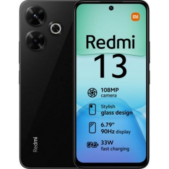 XIAOMI REDMI 13 128GB ROM/6GB RAM MIDNIGHT BLACK EU