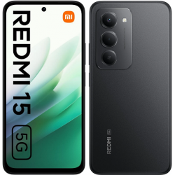 XIAOMI REDMI 15 5G 128GB ROM/4GB RAM MIDNIGHT BLACK EU