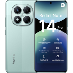 XIAOMI REDMI NOTE 14 PRO 5G 256GB ROM/8GB RAM CORAL GREEN EU