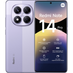 XIAOMI REDMI NOTE 14 PRO 5G 256GB ROM/8GB RAM LAVENDER PURPLE EU