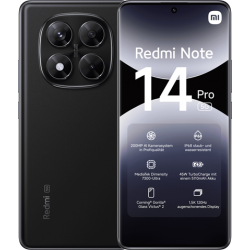 XIAOMI REDMI NOTE 14 PRO 5G 256GB ROM/8GB RAM MIDNIGHT BLACK EU