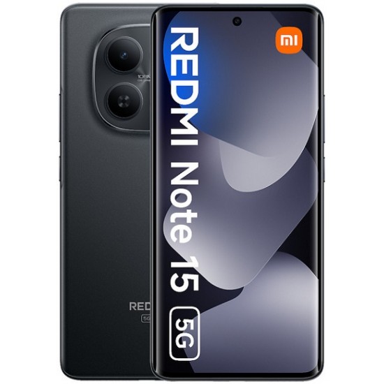 XIAOMI REDMI NOTE 15 5G 256GB ROM/8GB RAM BLACK EU XIAOMI REDMI NOTE 15 5G 256GB ROM/8GB RAM BLACK EU